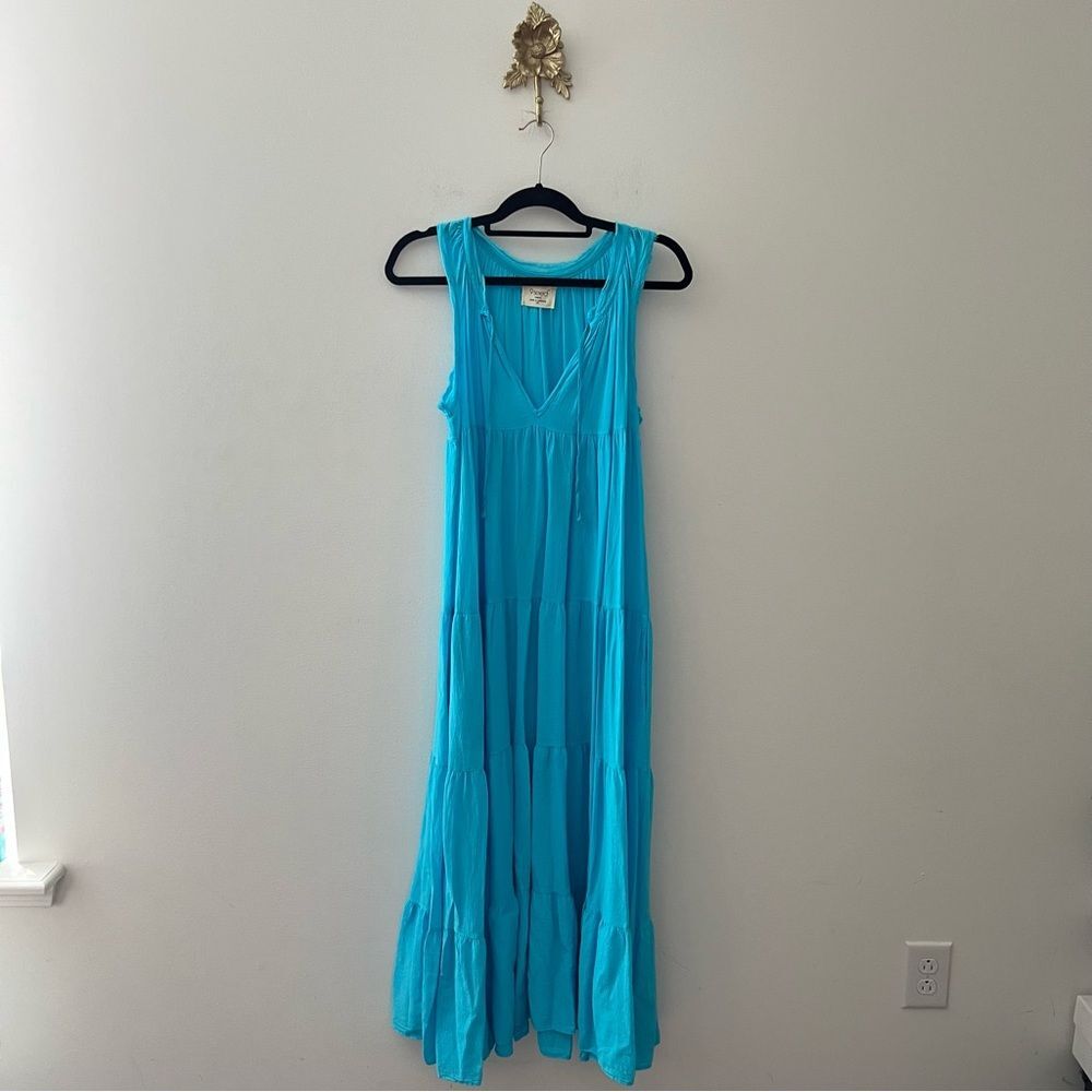 9Seed Lighthouse Dress Blue Maxi S
